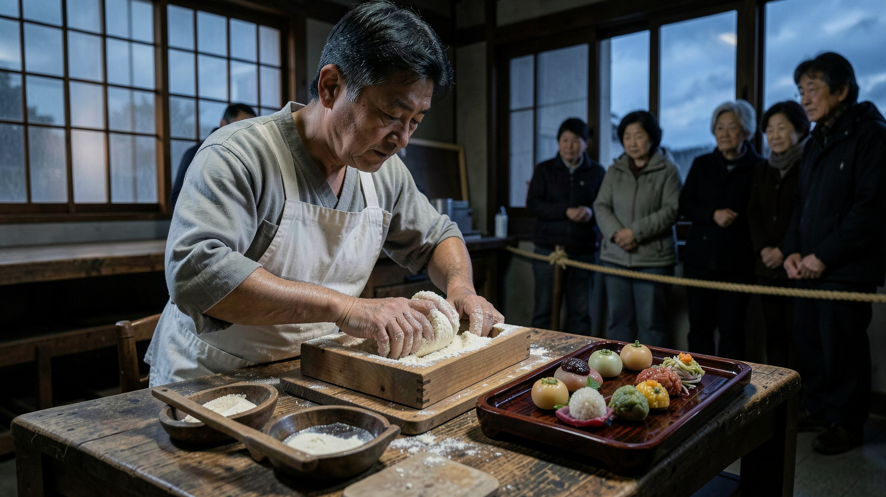 老舗和菓子の木型と道具が語る、京都・鍵善良房展に学ぶ製造力の見せ方のニュース解説イメージ