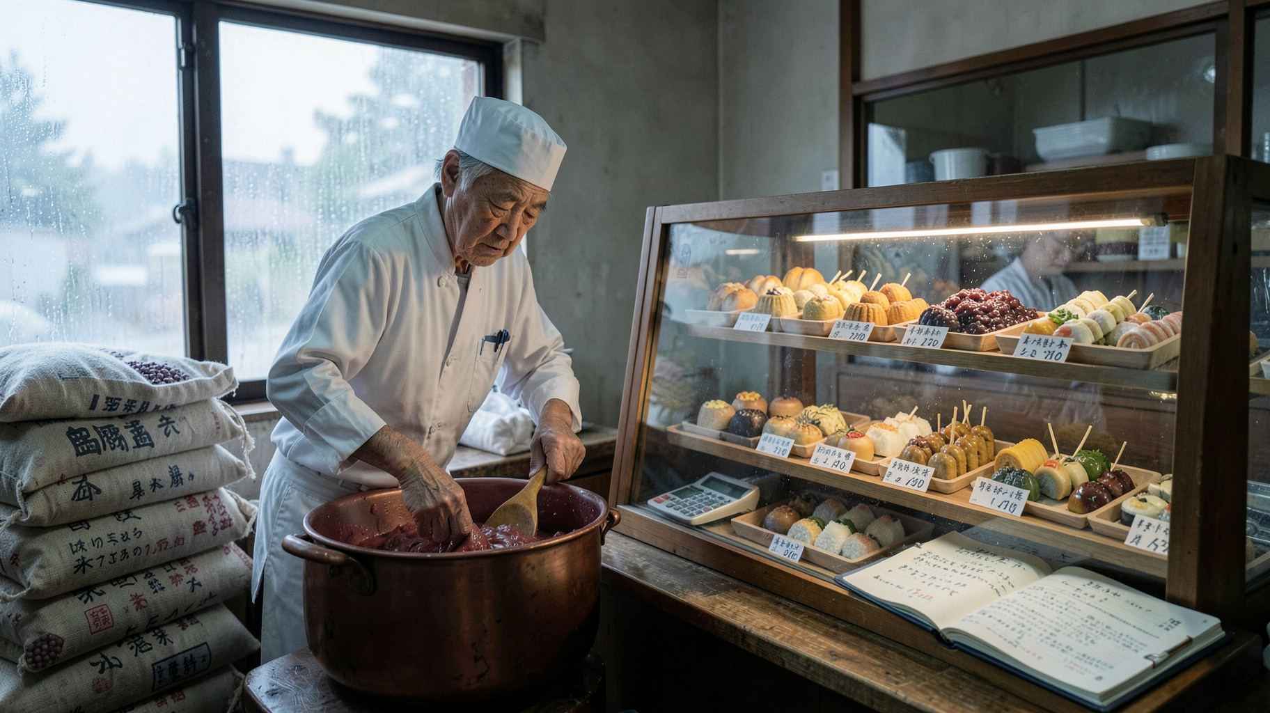 和菓子店の倒産が過去最多ペースに、原材料高の時代に問われる価格転嫁と商品構成の見直し方のニュース解説イメージ